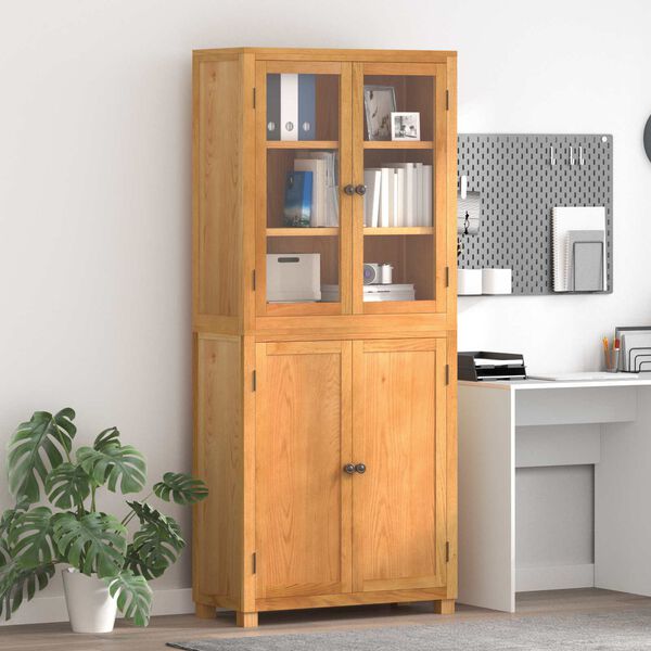 vidaXL Storage Furniture Set with Storage Brown Engineered wood
