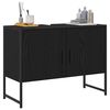 vidaXL Bathroom Sink Cabinet Black Oak 80 x 30 x 60 cm Engineered Wood