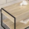 vidaXL Coffee Table Sonoma 80 x 50 x 40 cm Engineered Wood