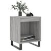 vidaXL Bedside Cabinets 2 pcs Grey Sonoma 40x35x50 cm Engineered Wood