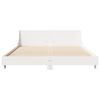 vidaXL Bed Frame without Mattress White 120x190 cm Small Double Solid Wood Pine