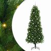 vidaXL Christmas Tree with 300 LEDs with Stand Green 240 cm PE