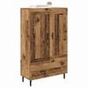 vidaXL Highboard Old Wood 69.5 x 31 x 115 cm Engineered Wood