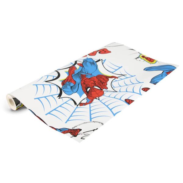 Noordwand Wallpaper Kids @ Home Spiderman Pow White
