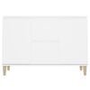 vidaXL Sideboard White 101x35x70 cm Engineered Wood