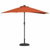 vidaXL Garden Parasol Terracotta 294 x 150 x 224 cm