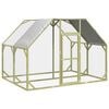 vidaXL Chicken Coop 268x200x190 cm Impregnated Solid Wood Pine