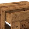 vidaXL Wall-mounted Bedside Cabinets 2 pcs Old Wood