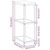 vidaXL Kitchen Storage with Shelf Silver 30 x 50 x 92 cm Steel