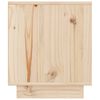 vidaXL Bedside Cabinet 40x34x40 cm Solid Wood Pine