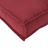 vidaXL Pallet Cushion for suitable for Seat 4 pcs Wine Red