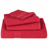 vidaXL Shower Towels "FROGN" 4 pcs Red 70x140 cm 360 gsm