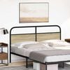 vidaXL Replace Headboard Sonoma Oak 160 cm Steel and Engineered Wood