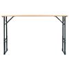 vidaXL Folding Beer Table 169x50x75/105 cm Pinewood