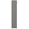vidaXL Shoe Cabinet with Cover Grey 57x29x162 cm Fabric