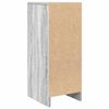 vidaXL Sideboard Grey Sonoma 29.5x34x76 cm Engineered Wood