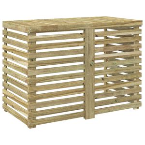 vidaXL Air Conditioner Cover 110 x 58 x 79 cm Impregnated Pine Wood