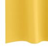 vidaXL Blackout Curtains with Rings 2 pcs Mustard Yellow 140 x 140 cm