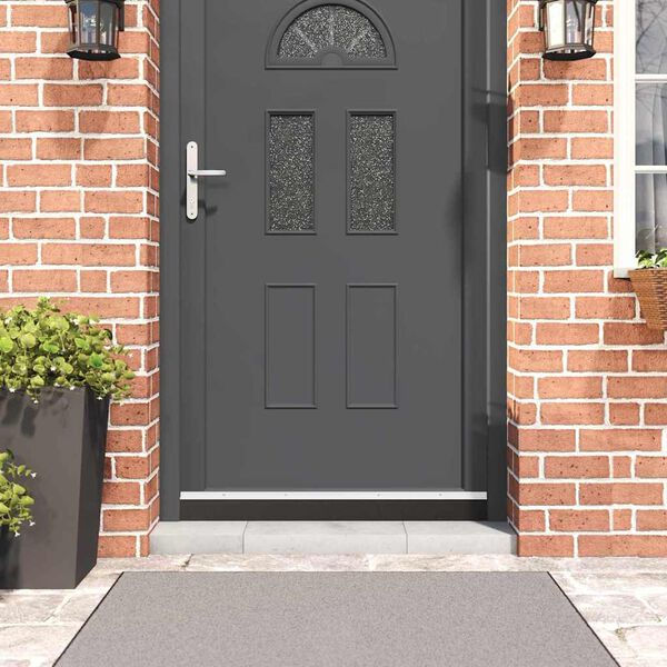 vidaXL Screw-on Door Brush Seals 12 pcs White 100 cm Aluminium Alloy