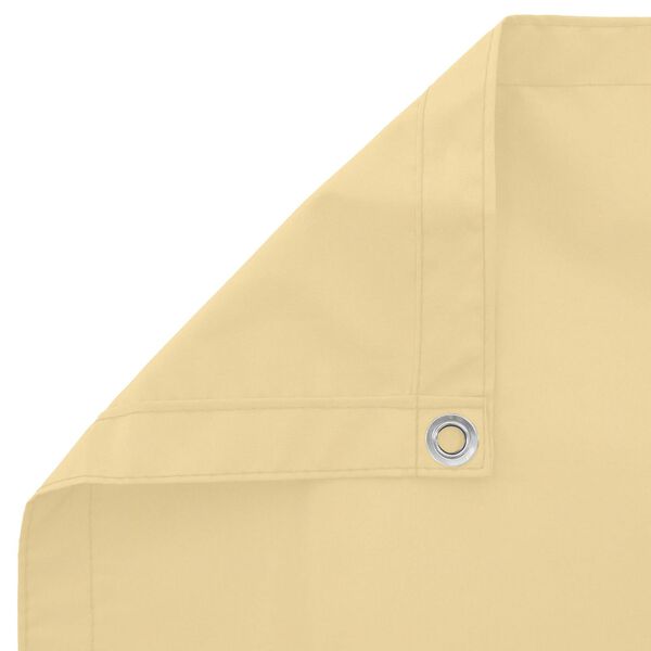 vidaXL Balcony Screen Sand 110 x 200 cm Oxford Fabric