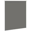 vidaXL Roller Blind Blackout Grey 120x175 cm Fabric Width 116.6 cm Polyester