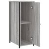 vidaXL Bedside Cabinets 2 pcs Grey Sonoma 32x42x80 cm Engineered Wood