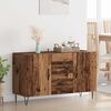 vidaXL Sideboard with Drawer Old Wood 100 x 36 x 60 cm Engineered Wood