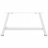 vidaXL Coffee Table Legs A-Shaped 2 pcs White&nbsp;60x(30-31) cm Steel