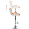 vidaXL Bar Stool Orange 44 x 48 x 105.5 cm Faux Leather
