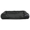 vidaXL Dog Bed Black 80x68x23 cm Faux Leather