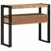 vidaXL Console Table Brown 90 x 33 x 75 cm Solid Acacia Wood