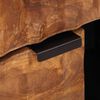 vidaXL Sideboard Acacia Brown Finish 80 x 33 x 75 cm Solid Mango Wood