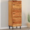 vidaXL Highboard 40x33x110 cm Solid Wood Acacia