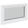 vidaXL Basement Window "RISOR" 100x70 cm Tilt&Turn DIN Left White