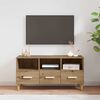 vidaXL TV Cabinet Artisian Oak 102 x 36 x 50 cm Engineered Wood