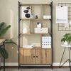 vidaXL Bookcase Engineered Wood