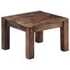 vidaXL Coffee Table | Dark Brown | Solid Mango Wood | Small | Durable