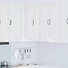 vidaXL Kitchen Cabinet High Gloss White 57 x 57 x 100 cm