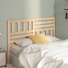 vidaXL Bed Headboard 146x4x100 cm Solid Wood Pine