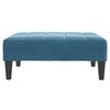 vidaXL Footstool Blue 77x55x31 cm Velvet