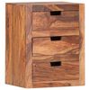vidaXL Bedside Cabinet 40x30x50 cm Solid Acacia Wood