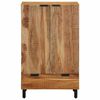 vidaXL Highboard Natural 60 x 33.5 x 100 cm Solid Acacia Wood