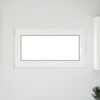 vidaXL Basement Window "RISOR" 110x50 cm Tilt&Turn DIN Left White