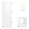 vidaXL 7 Piece Kitchen Cabinet Set Kalmar White Engineered Wood