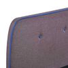 vidaXL Bed Frame without Mattress Taupe Fabric 150x200 cm King Size