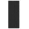 vidaXL Bookshelf Black Oak 40 x 30 x 77 cm Engineered Wood
