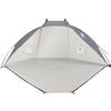 vidaXL Beach Tent Grey 268x223x125 cm 185T Polyester
