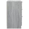 vidaXL Bedside Cabinets 2 pcs Grey Sonoma 40x36x65 cm