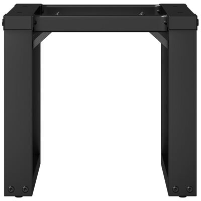 vidaXL Coffee Table Legs O-Frame 30x30x33 cm Cast Iron