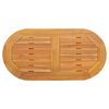 vidaXL Table Top Oil Natural 80 x 40 x 2 cm Solid Acacia Wood